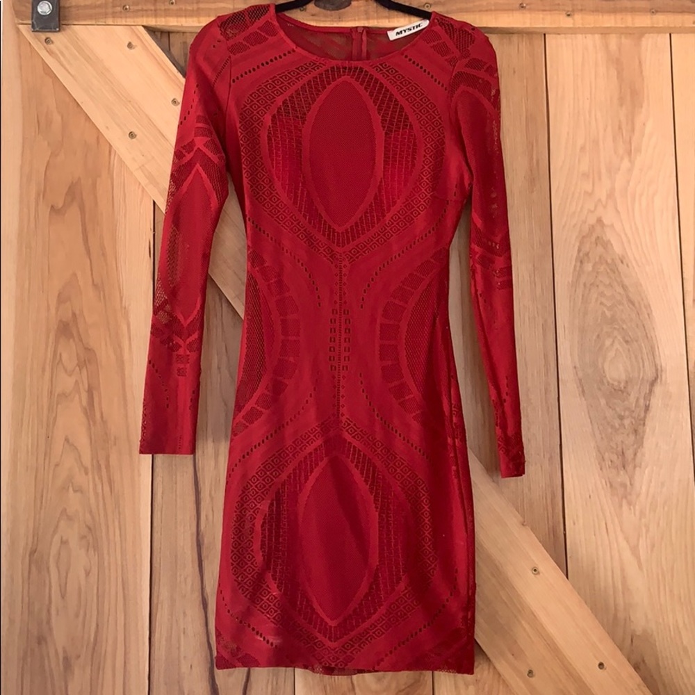 Red Club Dress